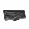 A4 TECH FG1035 KABLOSUZ STANDART SİYAH/GRİ Q KLAVYE MOUSE