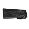 A4TECH FG1010 Kablosuz F Trk Siyah/Gri Klavye - Mouse Set