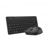 A4TECH FG2200 AIR2 Kablosuz Q Trk Sessiz Siyah Klavye - Mouse Set