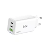 BİX BX3P66G-WE 65W ŞARJ ADAPTÖR TYPE-C/USB Beyaz