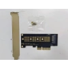 Codegen M.2(NGFF) NVMe (M-Key) to PCIe 4.0 X4 X8 X16 Çevirici Dönüştürücü Adaptör Kartı CDG-SSD-25BC