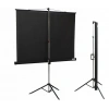 Codegen TX-20 200x200 cm Tripod Ayaklı Taşınabilir Manuel Projeksiyon Perdesi (Arkası Siyah Fonlu)