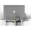 Codegen Type-C - 10in1 Macbook Notebook Port Çoklayıcı (3xUSB 3.0+HDMI+USB 3.1 Type-C + RJ45 + SD/TF) CDG-CNV80