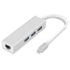 Codegen Type C USB 3.1 – 3Port USB 3.0+ RJ45 Gigabit Ethernet Çoklayıcı Hub CDG-CNV85