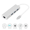 Codegen Type C USB 3.1 – 3Port USB 3.0+ RJ45 Gigabit Ethernet Çoklayıcı Hub CDG-CNV85