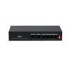 DAHUA 6port 36w 4port PoE PFS3006-4ET-36 10/100 2X-UPLINK Yönetilemez Switch