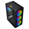 GAMEBOOSTER 600W CASTLE A651B GAMING MID-TOWER PC KASASI