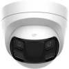 HIKVISION 6MP DOME 2,8mm DS-2CD1367G2HP-LIUF/SL IP Güvenlik Kamera Çift Lensli Color,Çift Yönlü Ses, IP67