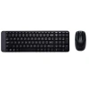 LOGITECH MK220 Kablosuz Q Trk Siyah Multimedya Klavye - Mouse Set 920-003163