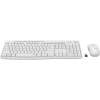 LOGITECH MK295 TÜRKÇE KABLOSUZ MULTİMEDYA BEYAZ SESSİZ Q KLAVYE+MOUSE
