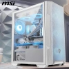 MSI MAG FORCE M100R WHITE GAMING MICRO-TOWER PC KASASI BEYAZ