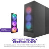 NZXT H7 FLOW 2024 CM-H72FB-R1 RGB Gaming EATX PC Kasası