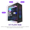 NZXT H7 FLOW 2024 CM-H72FB-R1 RGB Gaming EATX PC Kasası