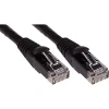 ODS 0.5metre CAT6 Utp LSZH Saf Bakır Siyah Patch Kablo (5li paket)