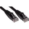 ODS 0.3m CAT6 Utp LSZH Saf Bakır Siyah Patch Kablo (10lu Paket)