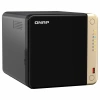 QNAP 4diskli ARM QC- 8GB RAM 2-2.5GbE Nas Server TS-464-8G Distribütör Garantili