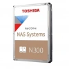 TOSHIBA 22TB N300 HDWG62CUZSVA 512MB 7200RPM SATA-3 NAS DİSKİ