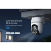 TP-LINK 4MP PT SpeedDome 3.2MM Wıfı Kablosuz Pan/Tilt Starlight IP66 AI IP Kamera Tapo TC42