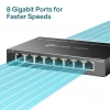 TP-LINK 8port TL-SG108E GIGABIT Yönetilebilir Switch Masaüstü