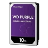 WD PURPLE 10TB 7200RPM 256MB SATA3 6Gbit/sn WD102PURX 7/24 HDD