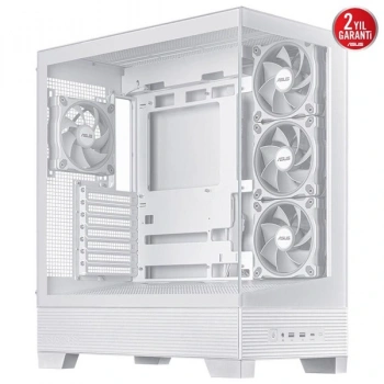 ASUS A31 PLUS TG ARGB GAMING MID-TOWER PC KASASI BEYAZ