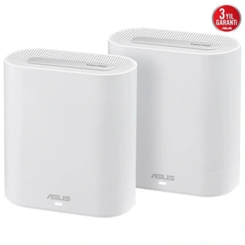 ASUS EXPERT WIFI EBM68-W-2 AX7800 WIFI6E Dual Band Kurumsal Mesh Router 2-li paket