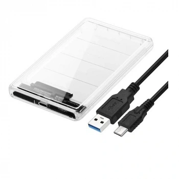 CODEGEN 2.5 USB 3.0 CDG-HDC-30TC Sata Harddisk Kutusu Şeffaf