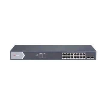 HIKVISION 16port 250w FULL PoE DS-3E1518P-SI GIGABIT 2X SFP Akıllı Yönetilebilir Switch Rack Mount