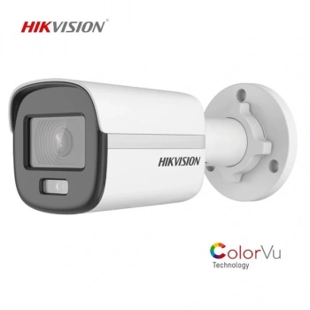 HIKVISION 2MP BULLET 2.8MM COLOR-VU DS-2CE10DF0T-PF AHD-HD-TVI Kamera
