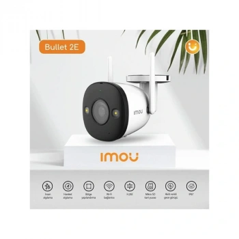IMOU 3MP WIFI 3.6MM IPC-K3DP-3H0WF Dış Ortam Bullet Kamera (Bullet 2E)
