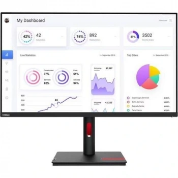 LENOVO 31.5 IPS THINKVISION T32P-30 63D2GAT1TK 4MS 60HZ HDMI-DP GRAFİK TASARIM MONİTÖRÜ 3840X2160