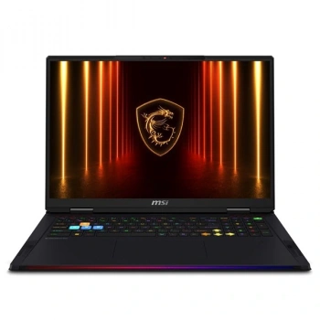 MSI 18 UHD RAIDER A18 Hx A9WIG-092TR RYZEN 9 9955HX3D-64GB DDR5 RAM-16GB RTX5080-2TB NVME-W11H 120HZ
