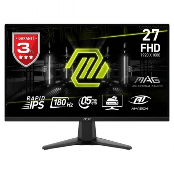 MSI 27 IPS MAG 275F 0.5MS 180Hz HDMI-DP Gaming Monitör (1920 X 1080)