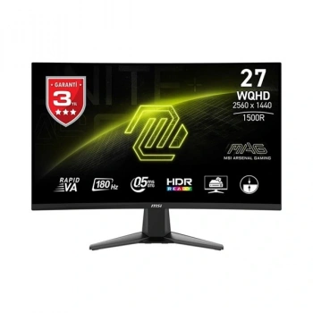 MSI 27 VA MAG 27CQ6F 1MS 180HZ HDMI-DP KAVISLI GAMING MONİTÖR 2560X1440