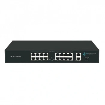 ODS 16port +2 UPLINK 200w FULL PoE 08ODS-16P2U1S-200 10/100 1X SFP Yönetilemez Switch
