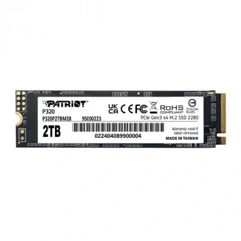 PATRIOT 2TB P320 P320P2TBM28 3000-2200MB/s M2 NVME GEN4 DİSK