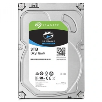 SEAGATE 3TB 3.5 SKYHAWK ST3000VX015 256MB 7200RPM GÜVENLİK DİSKİ (DİSTRÜBÜTÖR GARANTİLİ)