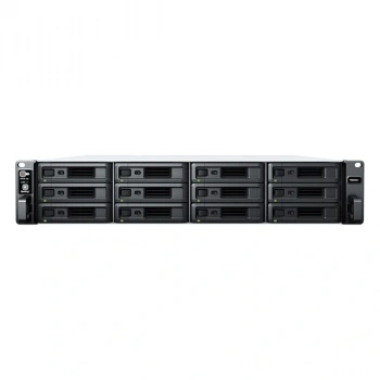 SYNOLOGY RS2423 PLUS RYZEN V1780B-8GB RAM-12-diskli RACK NAS SUNUCU (DİSKSİZ)