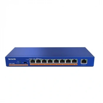 TENDA 9port 63w 8port PoE TEF1109P-8-63W 10/100 Yönetilemez Switch