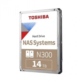 TOSHIBA 14TB N300 HDWG51EUZSVA 512MB 7200RPM SATA-3 NAS DİSKİ