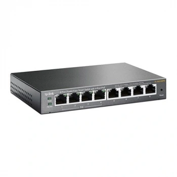 TP-LINK 8port TL-SG108PE 55w 4port PoE Yönetilebilir Switch