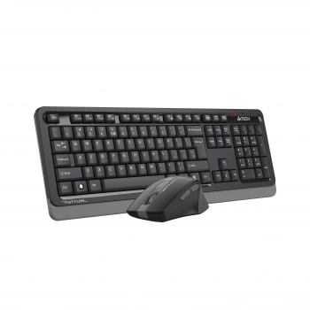 A4 TECH FG1035 KABLOSUZ STANDART SİYAH/GRİ Q KLAVYE MOUSE