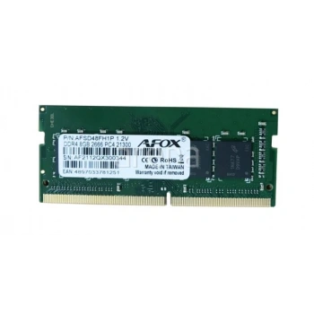 AFOX 8GB DDR4 2666MHZ CL19 NOTEBOOK RAM / VALUE AFSD48FH1P