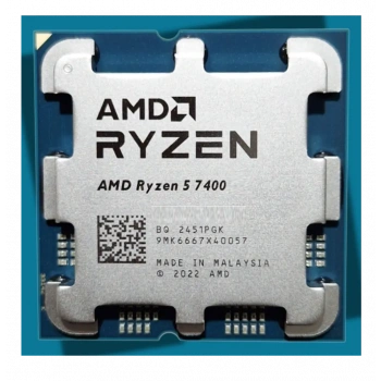 AMD RYZEN 5 7500 22MB 6çekirdekli O/B UHD AM5 65w Kutusuz+Fansız.