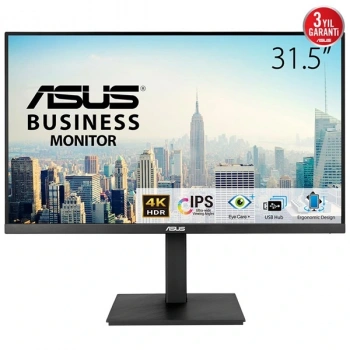ASUS 31.5 IPS VA32UQSB 4MS 60HZ HDMI-DP TYPEC KURUMSAL MONİTÖR 3840X2160