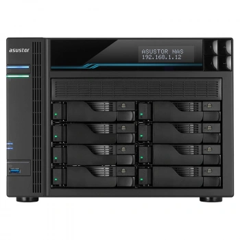ASUSTOR AS6508T 8GB 8 BAY 2x 10G/1G / 2x 2,5G/1G/100M DEPOLAMA ÜNİTESİ