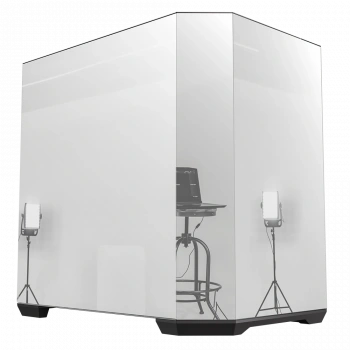 BITFENIX 850W 80+ BRONZE Ayna efektli MIRROR T10 Siyah Gaming Mid-Tower PC Kasası