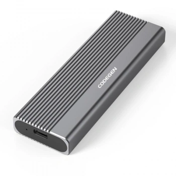 CODEGEN Type C USB 3.1 NVME M2 SSD 10Gbps Alüminyum Disk Kutusu (CDG-SSD-40BC)