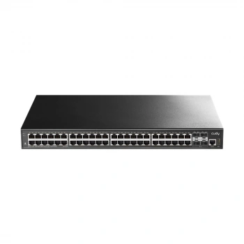 CUDY 48port 4-10GbE SFP Gigabit Layer3 Yönetilebilir Switch GS5048S4
