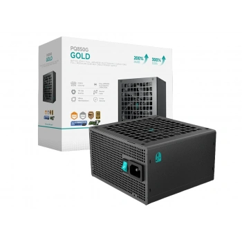 DEEPCOOL 850W 80+ GOLD PQ850G Cybenetics Tam Modüler Power Supply